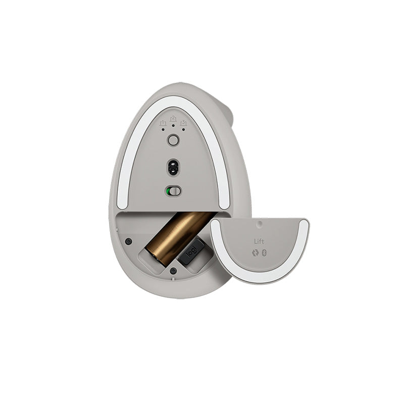 Logitech Lift Vertical Ergonomic Mouse (Sand)