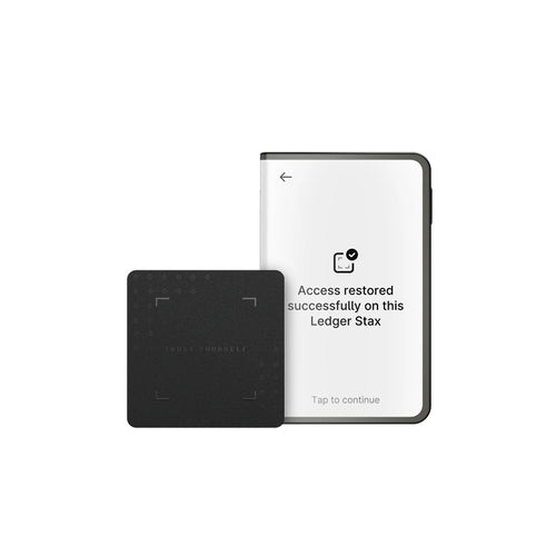 Ledger Stax Touchscreen Crypto Hardware Wallet