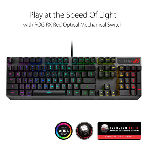 Asus ROG Strix Scope Wired Gaming Keyboard (RX Red)