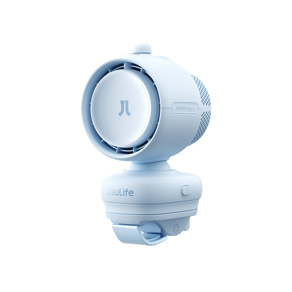 Jisulife Stroller Life 3 5000mAh Blue Clip Fan