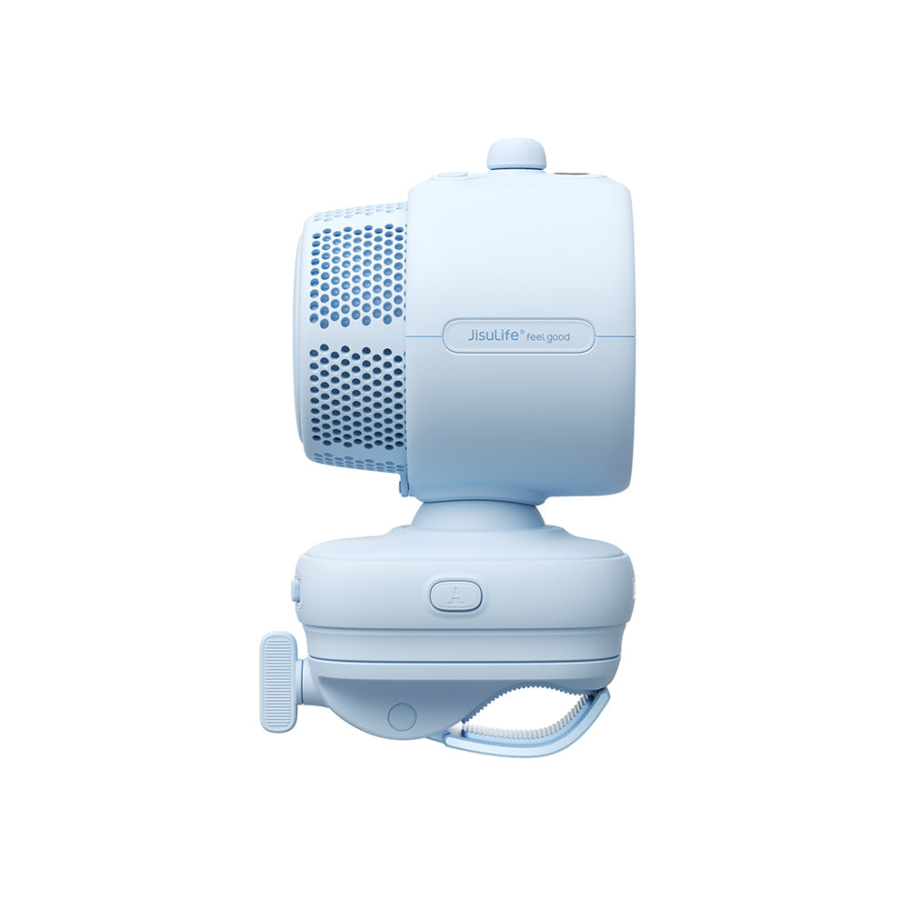 Jisulife Stroller Life 3 5000mAh Blue Clip Fan