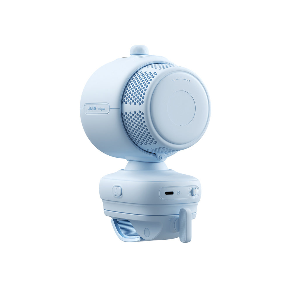 Jisulife Stroller Life 3 5000mAh Blue Clip Fan