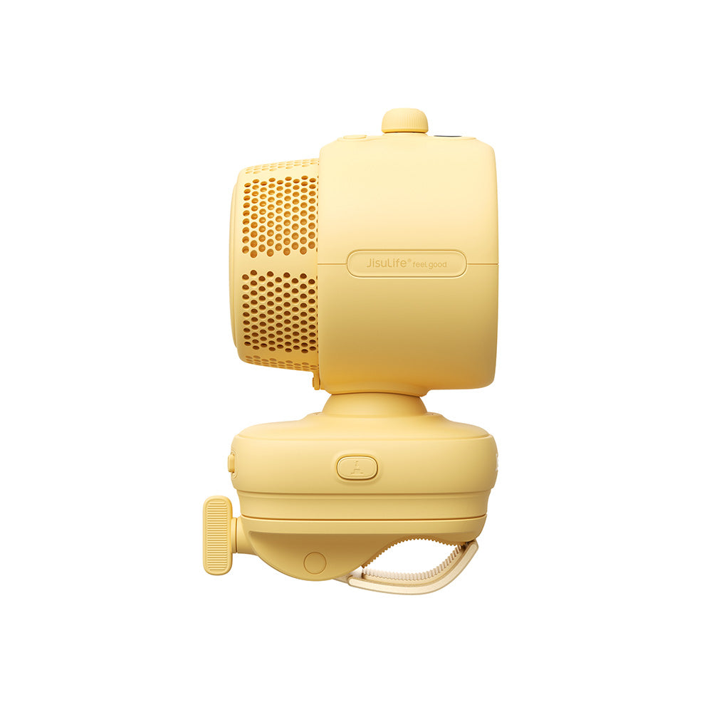 Jisulife Stroller Life 3 5000mAh Yellow Clip Fan