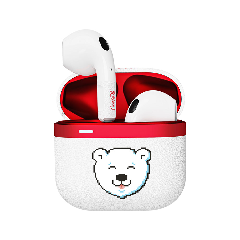 Coca-Cola T25-WH True Wireless Earbuds White