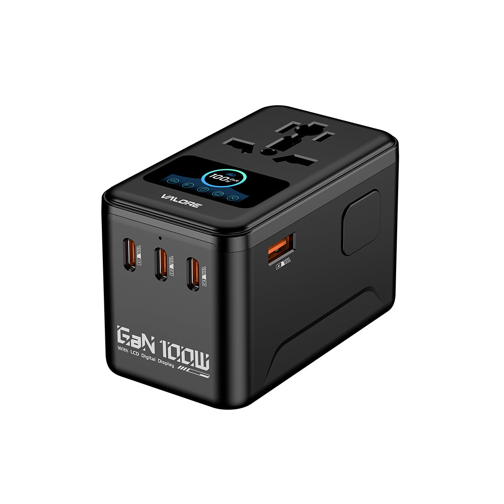 Valore PD100W GaN Universal Travel Adaptor (UTA-024)
