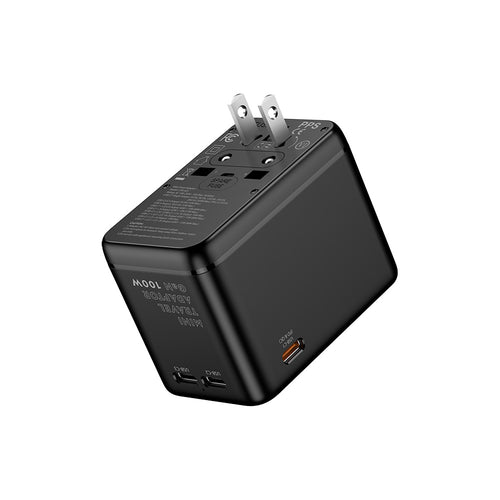 Valore 3-Way Adaptor with 3C 12W USB (UTA-025)