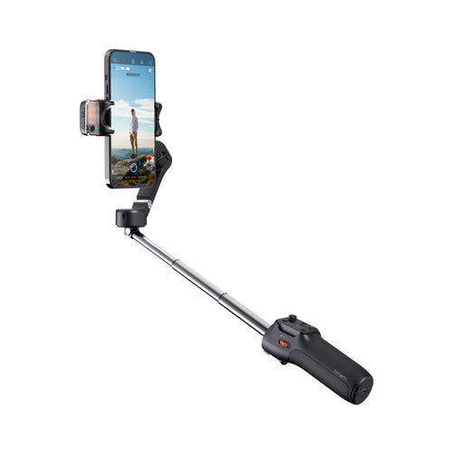 Hohem iSteady V3 3-Axis Black Palm Smartphone Gimbal AI Visual Tracking w/ Selfie Stick