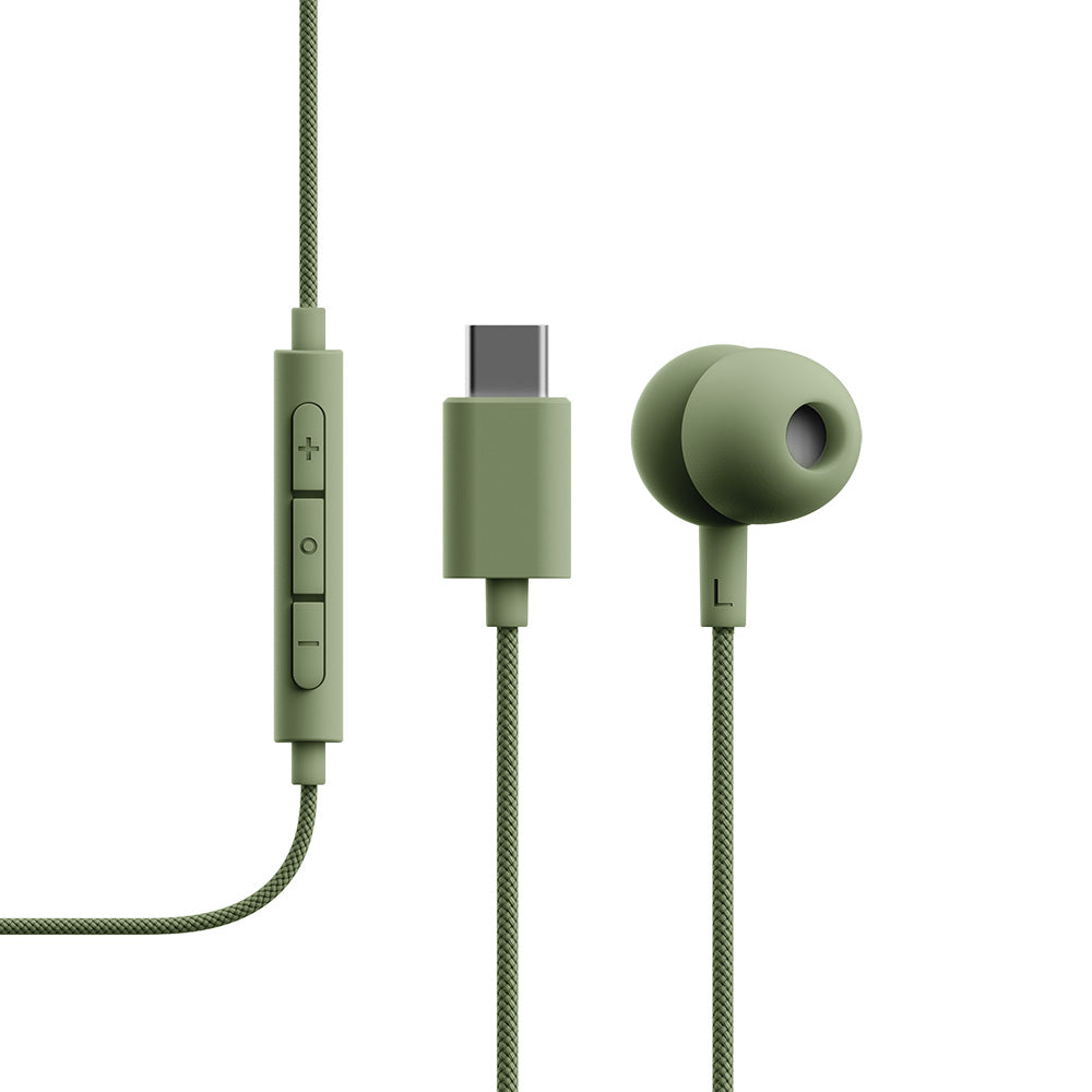 Sudio V3 Wired USB-C Earbuds - Green