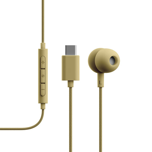 Sudio V3 Wired USB-C Earbuds - Yellow