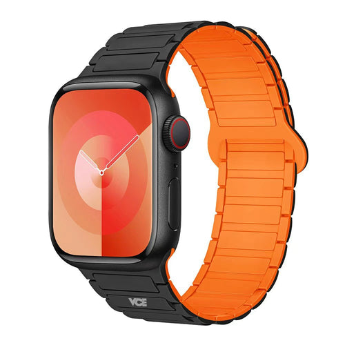 VCE VE-ACC172 Watch Strap - Black/Orange