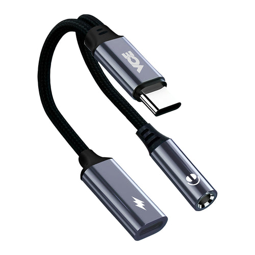 VCE VE-ACC174 USB-C to USB-C & 3.5mm Audio Adapter