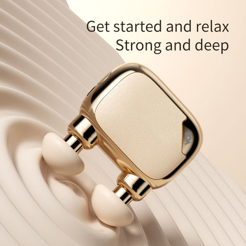 VCE VE-LAC131 Dual-Head Mini Massager Gun - Silver