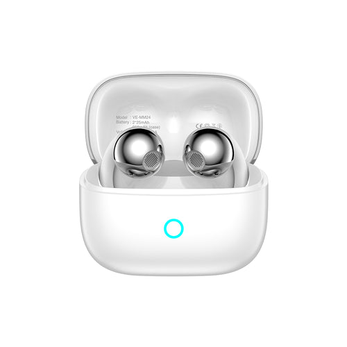 VCE VE-MM24 True Wireless Earbuds (White)