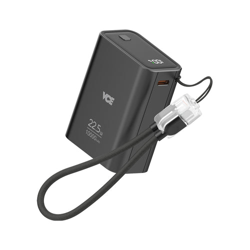 VCE VE-PB03 (PB086) 22.5W 10000mAh Power Bank - Black