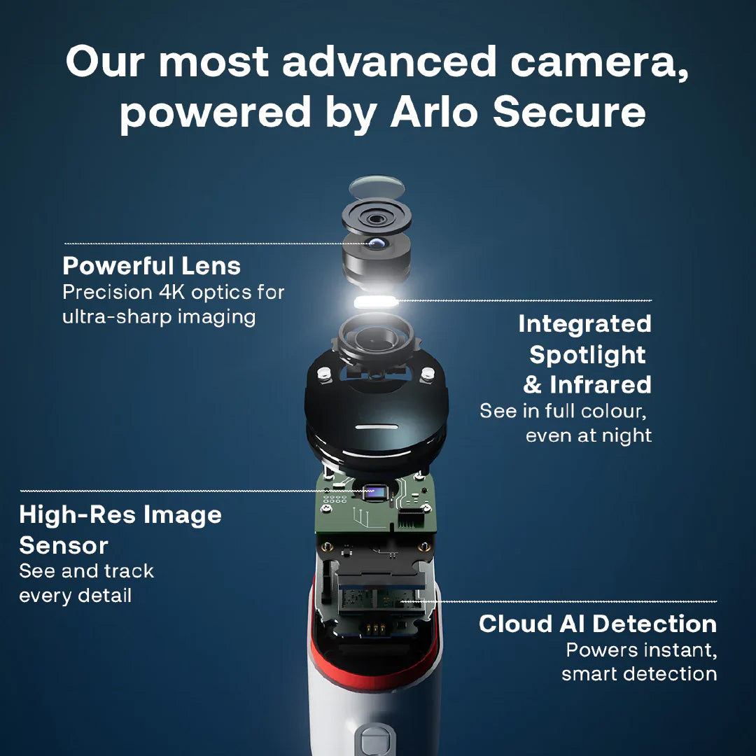 Arlo Ultra 3 4K Outdoor Wi-Fi Battery-Powered Camera (2-Pack)