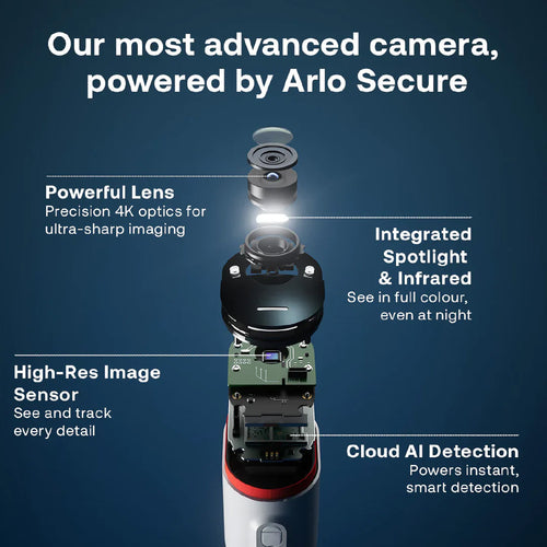 Arlo Ultra 3 4K Outdoor Wi-Fi Battery-Powered Camera (2-Pack)