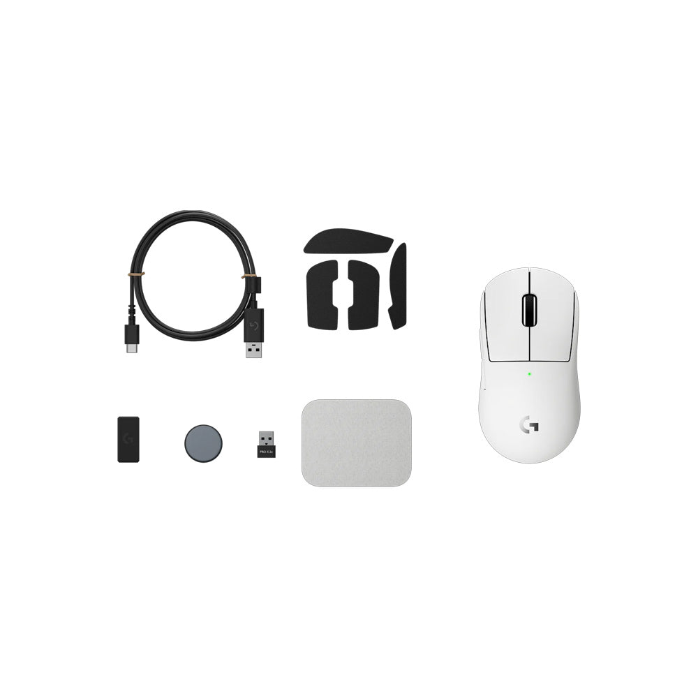 Logitech G Pro X Superlight 2c Wireless Gaming Mouse (White