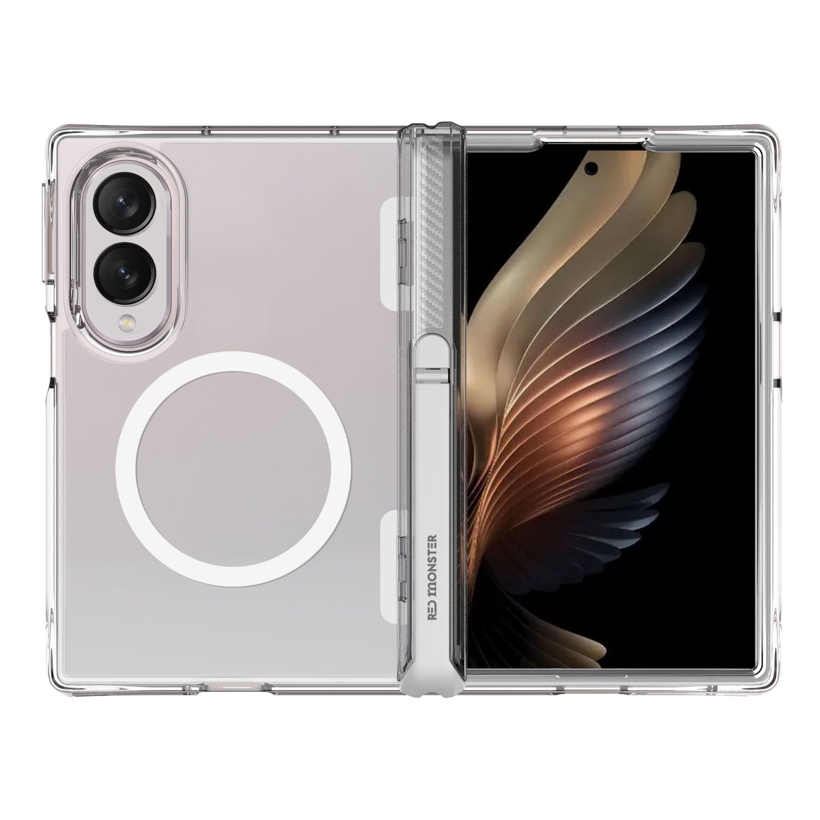 Redmonster Galaxy Z Fold 8 Fibonacci M Book Stand Frost