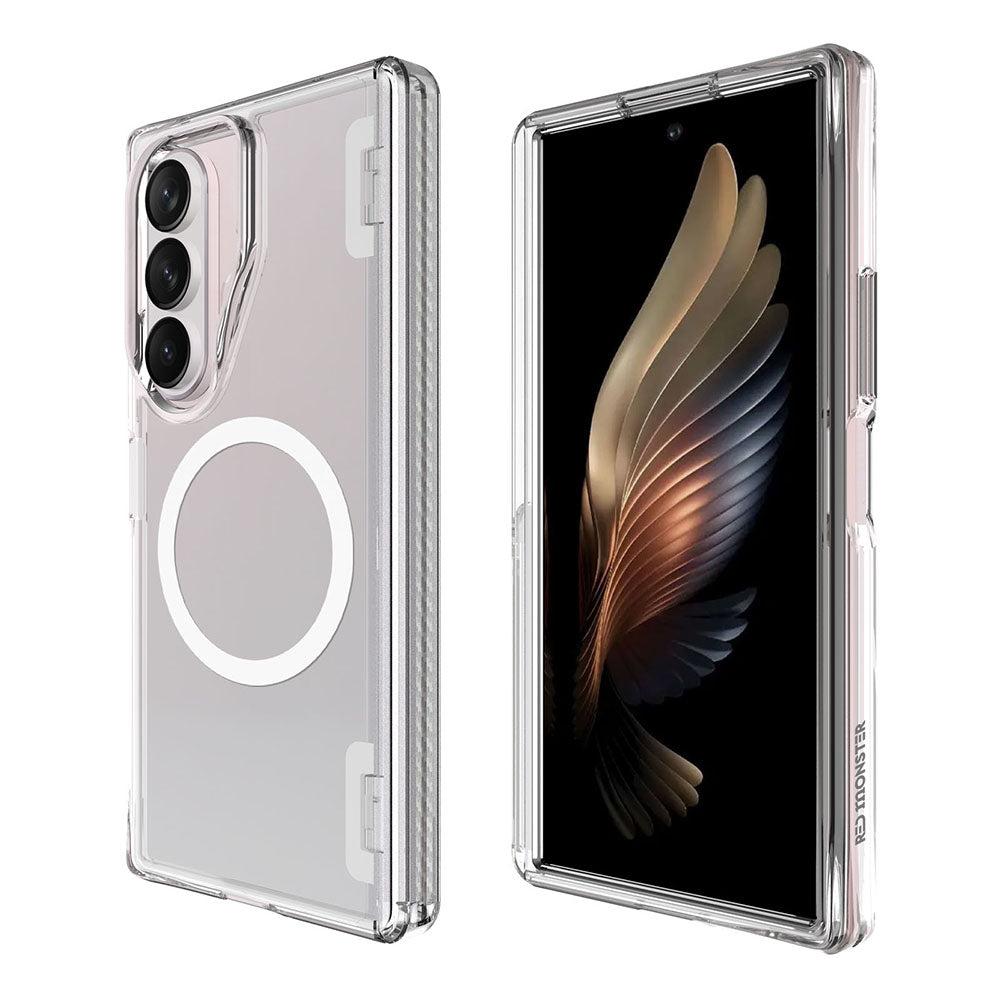 Redmonster Galaxy Z Fold 8 Ultra | Fold 7 Fibonacci M Book Hinge Frost