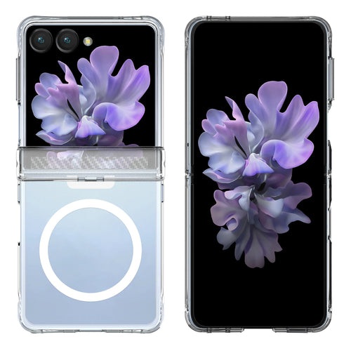 Redmonster Galaxy Z Flip 8 | Flip 7 Fibonacci M Book Hinge Clear