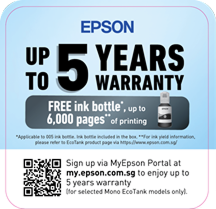 Up to 5 years warranty